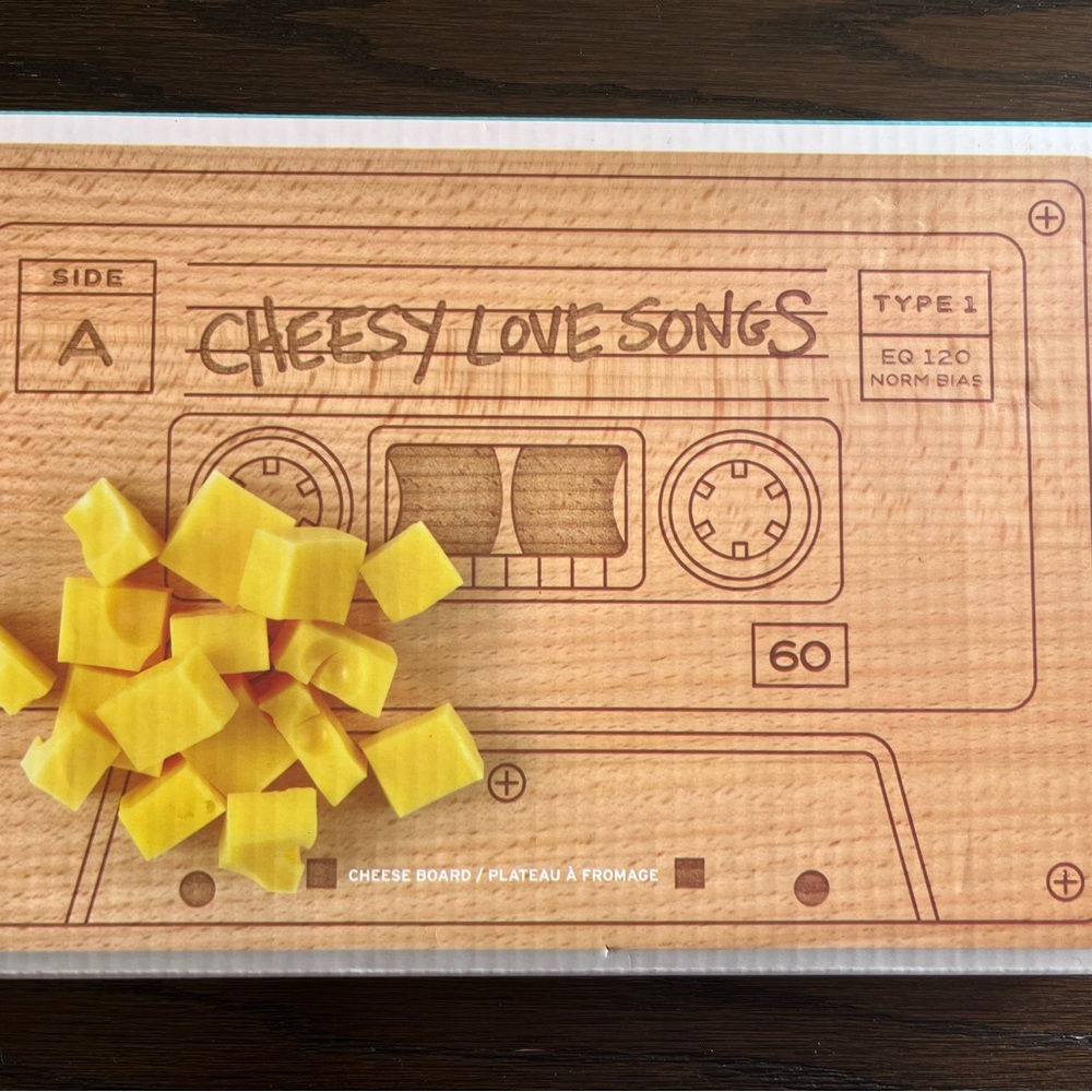 Fred Cheesy Love Songs Cheese Board - Brown